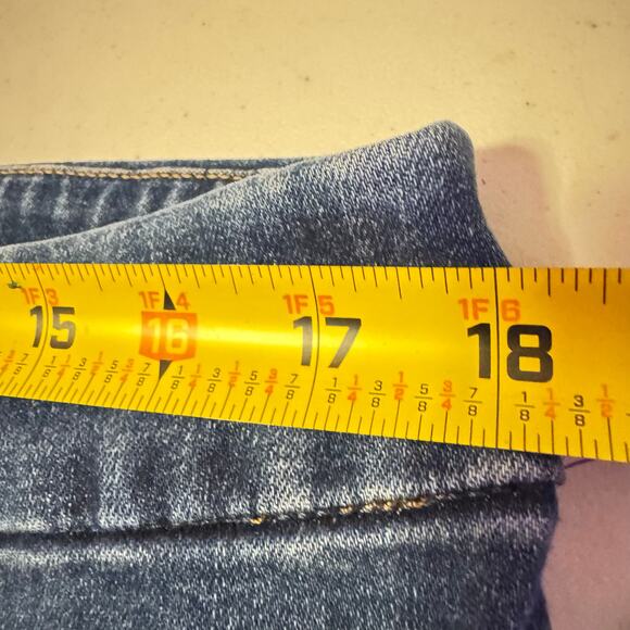 CHICOS SZ 12R Cute Blue Denim Jeggings - Picture 5 of 6